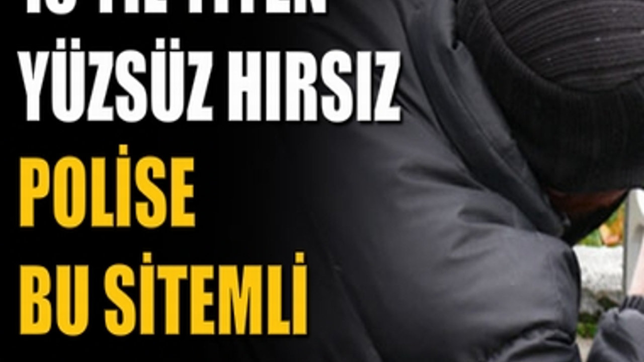 YÜZSÜZ HIRSIZDAN EMNİYETE MEKTUP