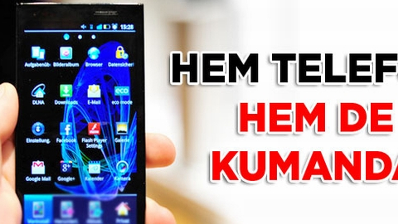 Hem Telefon Hem Kumanda - SacitAslan.com