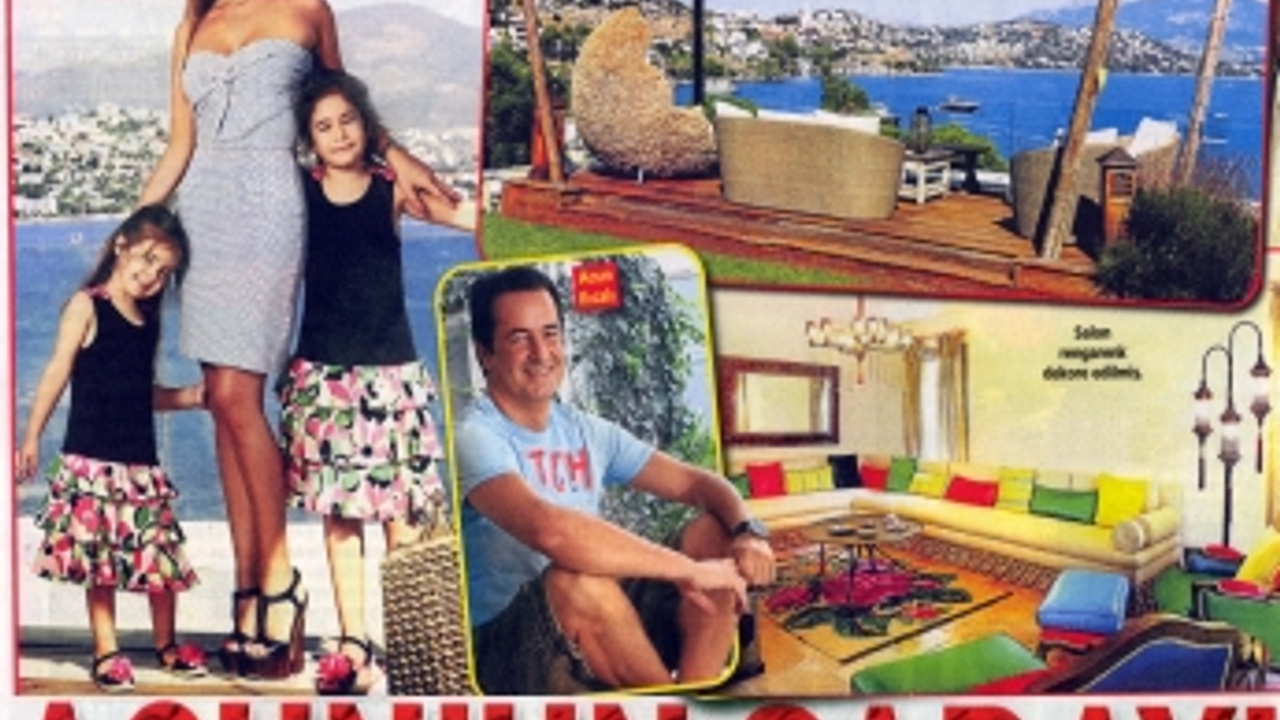 Acun- Zeynep Ilıcalı çiftinin Bodrum'daki sarayı ...