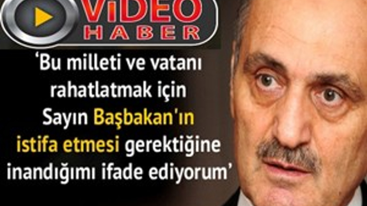 Bakan Erdoğan Bayraktar da istifa etti!..