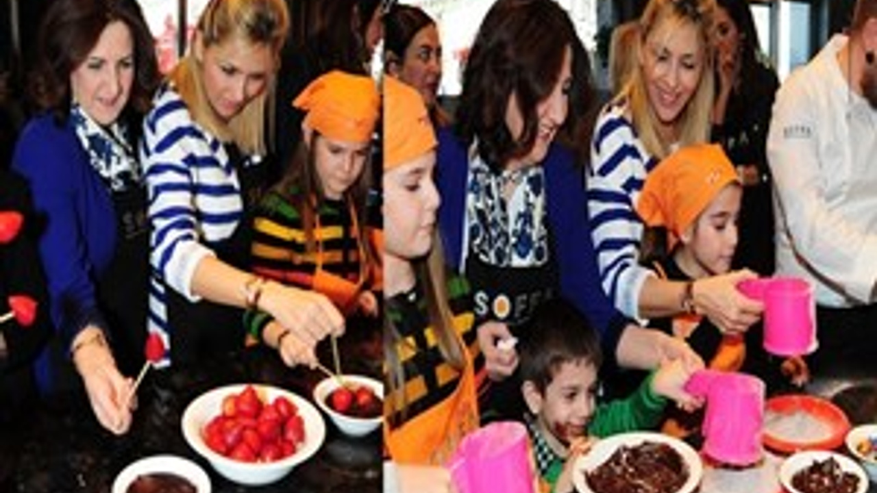 Arzu Sabancı aşçı oldu!