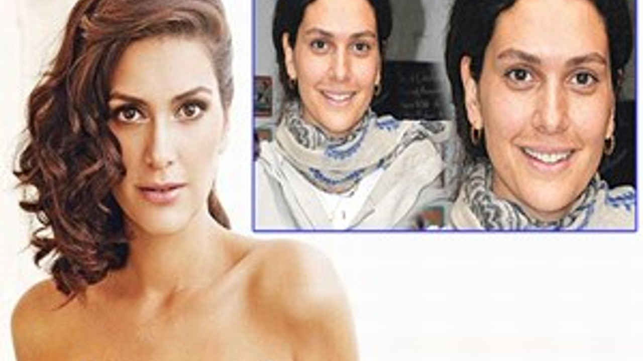 Sıfır makyaj Bergüzar Korel