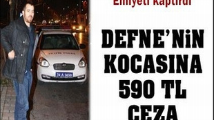 Defne Joy Foster'ın kocası ehliyetini kaptırdı!..