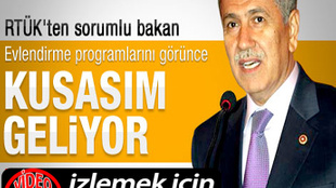 Bülent Arınç'ın izdivaç programlarına tepki... VİDEO