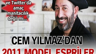 Cem Yılmaz'dan 2011 model espriler