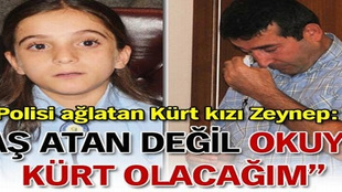 11 yaşındaki Zeynep ağlattı