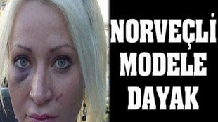 Norveçli modele öldüresiye dayak!