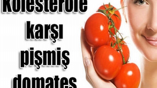 Kolesterole karşı pişmiş domates