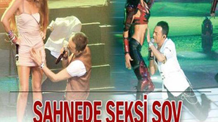 Serdar Ortaç'tan seksi şov!