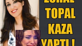 Zuhal Topal'in arabası İETT otobüsüyle çarpıştı!..