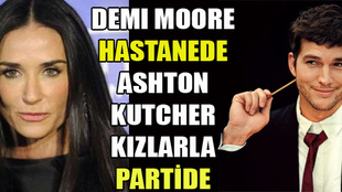 Ashton Kutcher Demi Moore'u önemsemiyor