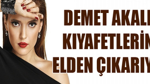 Demet Akalın kıyafetlerini elden çıkarıyor!..