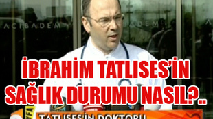 İbrahim Tatlıses'in sağlık durumu nasıl?.. VİDEO