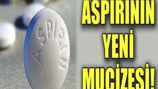 Aspirin kanser riskini azaltıyor!