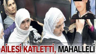 Aile katletti, tabutu mahalleli taşıdı