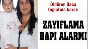 Zayıflama hapı alarmı