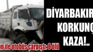 Diyarbakır'da korkunç kaza!..