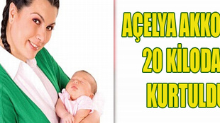 Açelya Akkoyun 20 kilo verdi!..