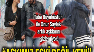 Tuba Büyüküstün ile Onur Saylak aşklarını gizlemiyor!