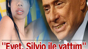 ’’Evet, Silvio ile yattım’’