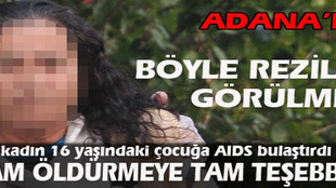 Adana'da AIDS paniği!..