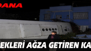 Yürekleri ağza getiren trafik kazası!..