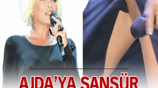 TRT'den Ajda Pekkan'ın iç çamaşırına sansür