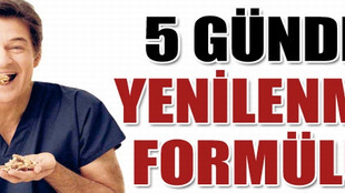 Dr. Mehmet Öz'den 5 günde yenilenme formülü!..