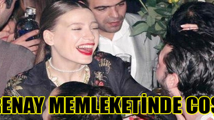 Serenay Sarıkaya memleketinde coştu