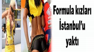 Formula 1 kızları yürek hoplattı