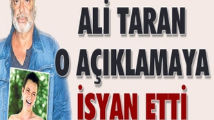 Ali Taran eski eşinin açıklamasına isyan etti