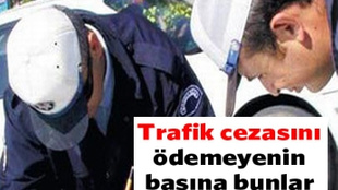 Trafik cezasını ödemeyenler dikkat!!