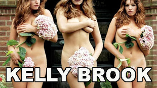 Dünyaca ünlü model Kelly Brook çırılçıplak!..