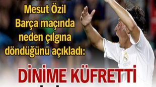 Mesut Özil'in çıldırdığı anlar