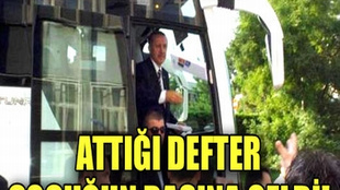 ERDOĞAN'IN KONVOYUNDA TALİHSİZ KAZA