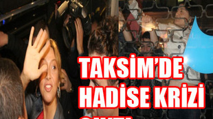 İSTİKLAL CADDESİ'NDE 'HADİSE' YAŞANDI