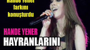 Hande Yener Didim’de muhteşem bir konser verdi