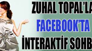 Zuhal Topal'la Facebook'ta interaktif sohbet