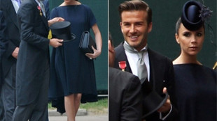 Beckham çifti yeni doğan bebeklerini kucaklarına aldı!..