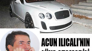 Acun lüks otomobiline kavuştu