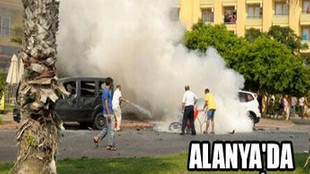 Alanya'da patlama: 3 yaralı