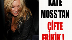 Kate Moss'tan 'ikisi bir arada' fotoğraf