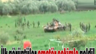 Suriye ordusu Dera’da.. VİDEO