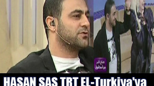 Hasan Şaş TRT EL-Turkiya'ya konuk o
