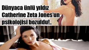 Catherine Zeta Jones psikolojik tedavi görüyor...