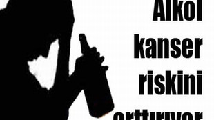 Alkol kanser riskini arttırıyor