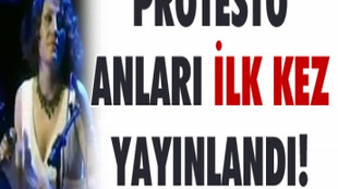 Sahnedeki Aynur Doğan'ı böyle prote