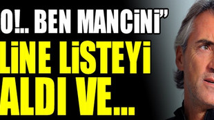 Mancini herkesi tek tek aradı!...