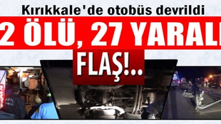 Kan donduran otobüs kazası!...