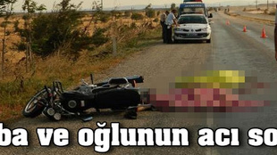 Yürek dağlayan trafik kazası!...